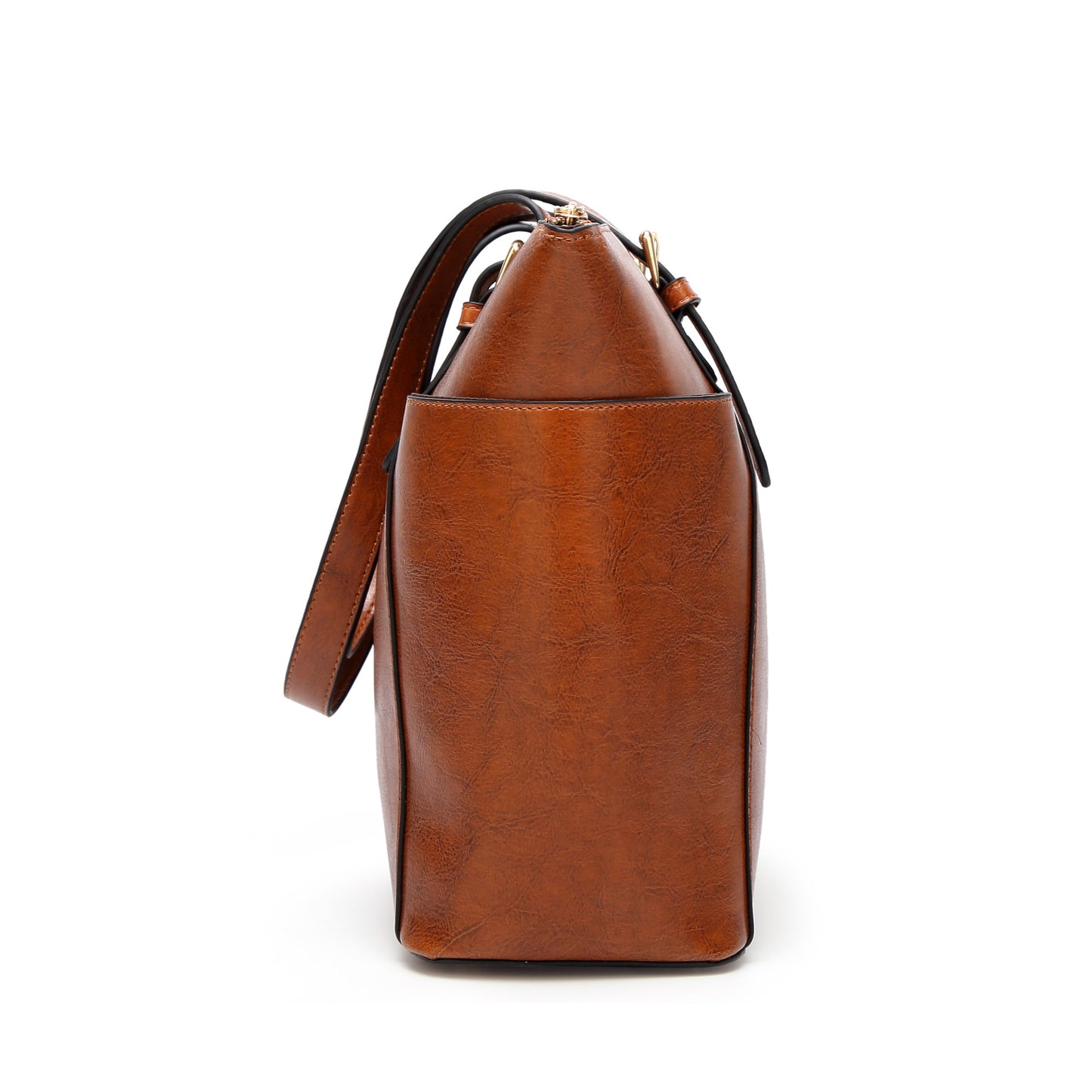 Oil Wax Leather Women Handbag Large Capacity Tote Bag