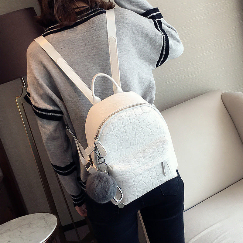 Big and Mini Size Versatile Stone Pattern Backpack