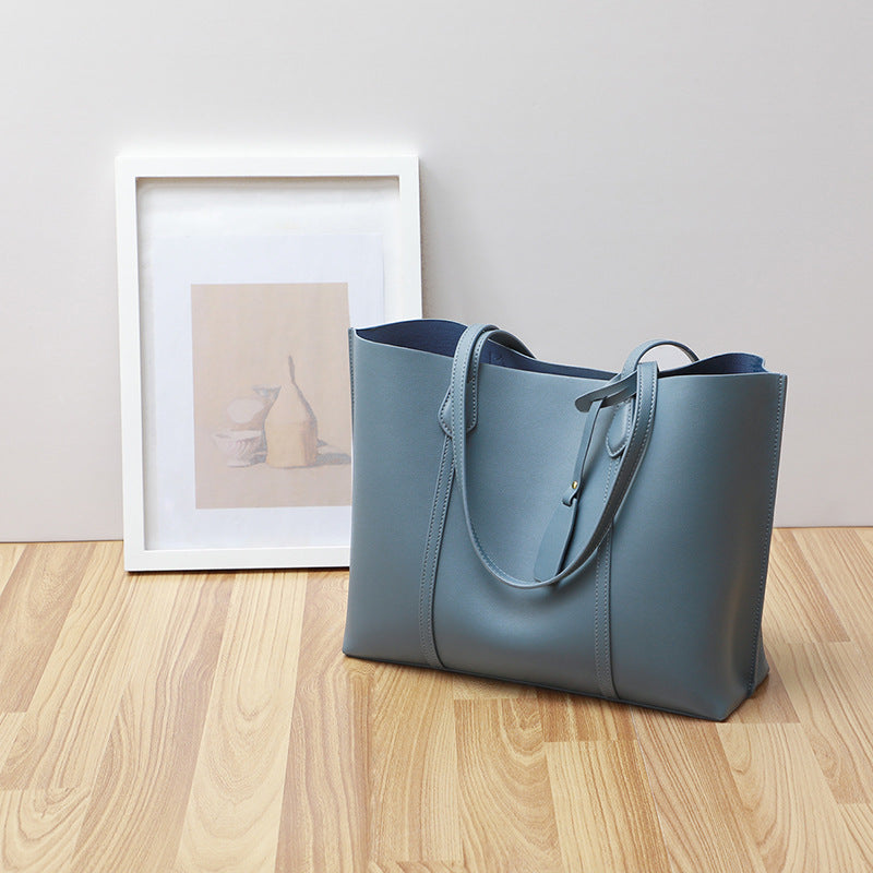 Large-capacity Leather Tote Bag Women
