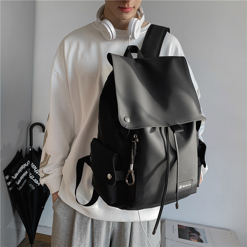 Hong Kong Trends Cool Neutral Student Schoolbag Spring New Backpack