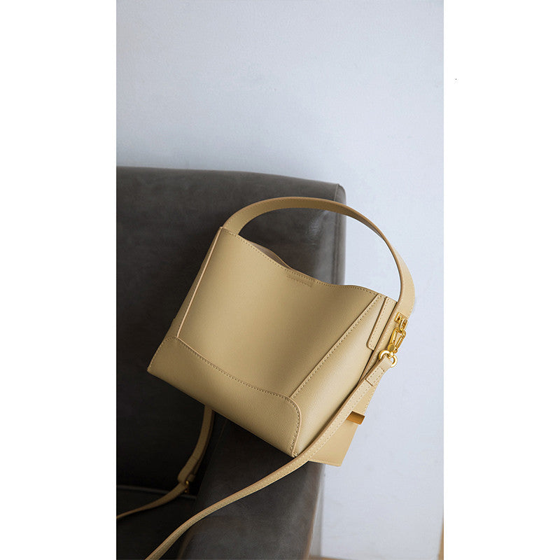 French Niche High-End Crossbody Design Sense Bucket All-Match Female Bag