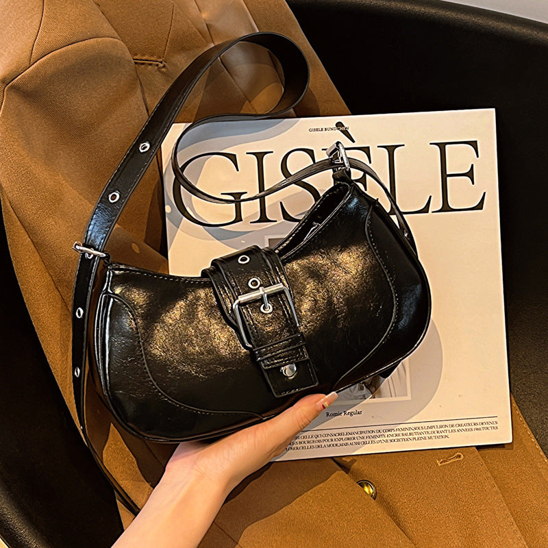 Summer Retro Fashion Underarm Simple Casual Shoulder Bag For Women