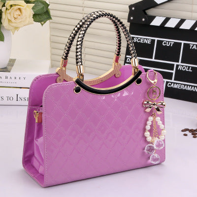Lingge Single Shoulder Messenger Bag