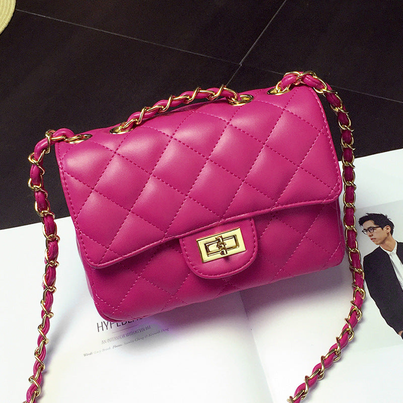 Hot New Diamond Chain Bag Korean Fashion Handbag Ladies Bag