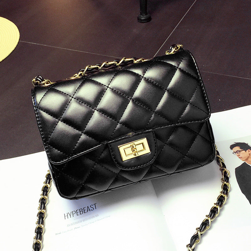 Hot New Diamond Chain Bag Korean Fashion Handbag Ladies Bag