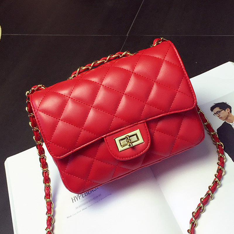 Hot New Diamond Chain Bag Korean Fashion Handbag Ladies Bag
