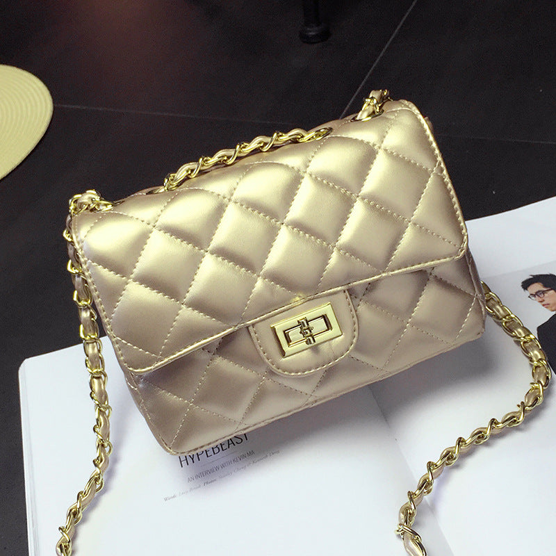Hot New Diamond Chain Bag Korean Fashion Handbag Ladies Bag