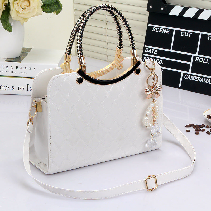 Lingge Single Shoulder Messenger Bag