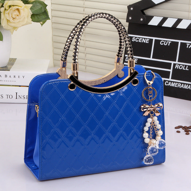 Lingge Single Shoulder Messenger Bag