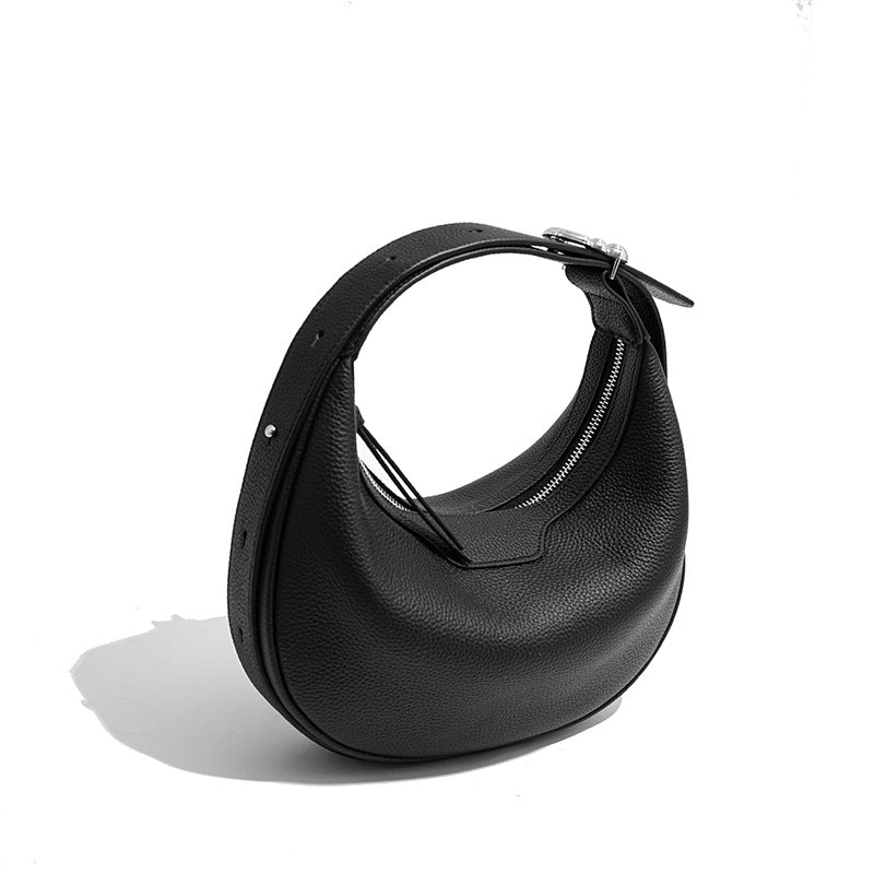First Layer Cowhide Saddle Bag Women's Shouder Bag