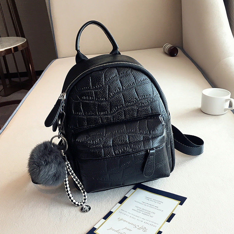Big and Mini Size Versatile Stone Pattern Backpack