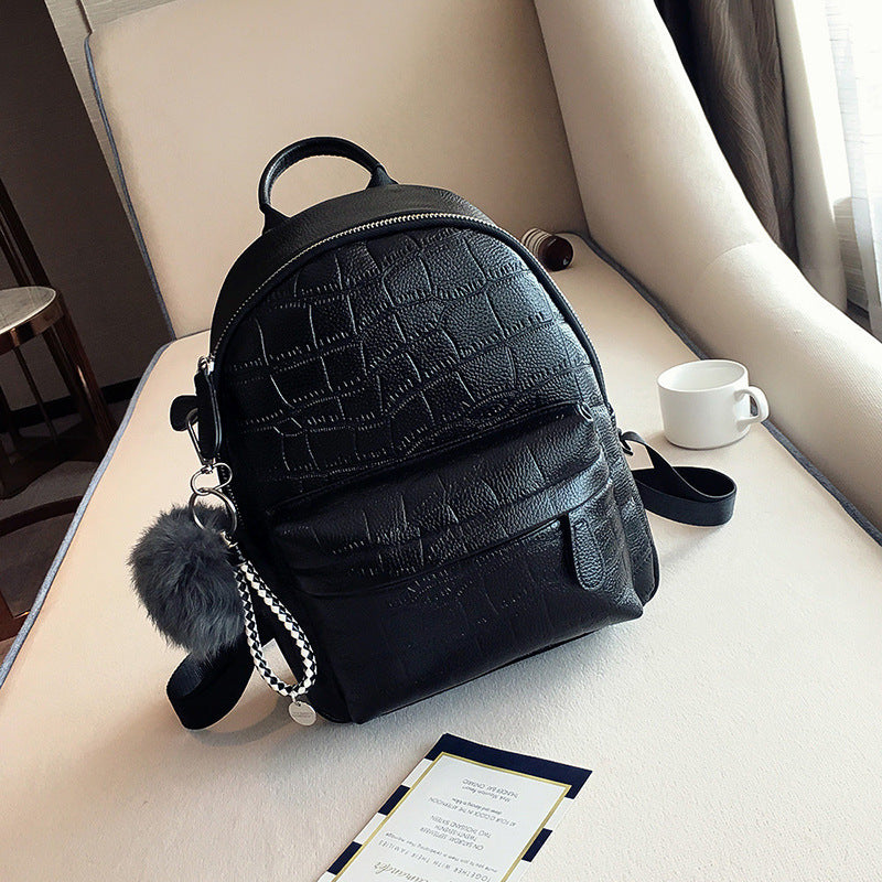 Big and Mini Size Versatile Stone Pattern Backpack