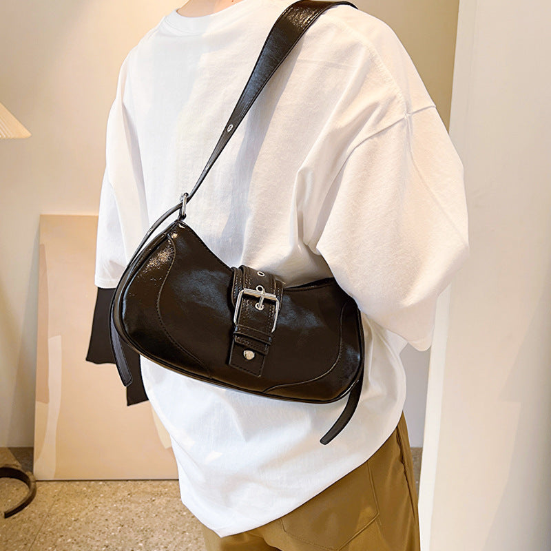 Summer Retro Fashion Underarm Simple Casual Shoulder Bag For Women