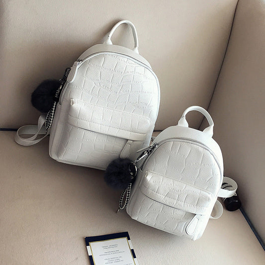 Big and Mini Size Versatile Stone Pattern Backpack